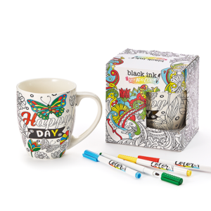 ChaCult Mok `Happy Day` porselein