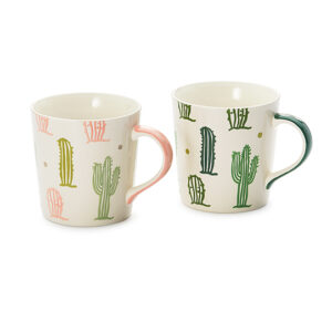 ChaCult XL Mok `Cactus` 400 ml Porselein