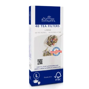 Theefilterzakjes – Finum – L – 40 stuks