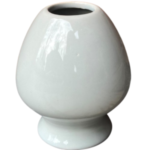 Porseleinen matcha klopper houder Kusenaoshi in de kleur [mint groen]