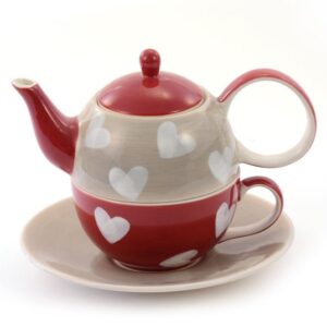 ChaCult  Tea for one set `Corazon` Keramiek