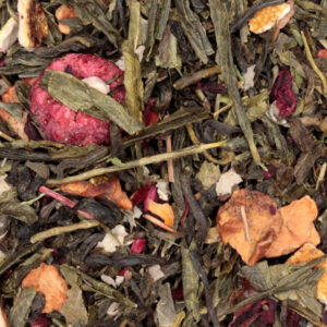 Forest Fruit met groene  thee (biologisch) 100 gram