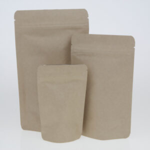 Kraft stazak met gripsluiting 0.50L
